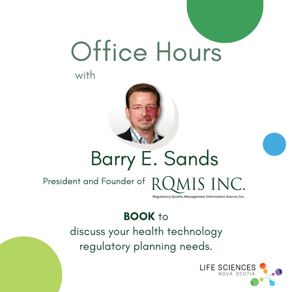 Book Office Hours with Barry E Sands from RQMIS Inc