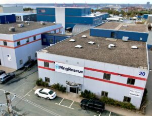 An exterior photo of the Ring Rescue facility