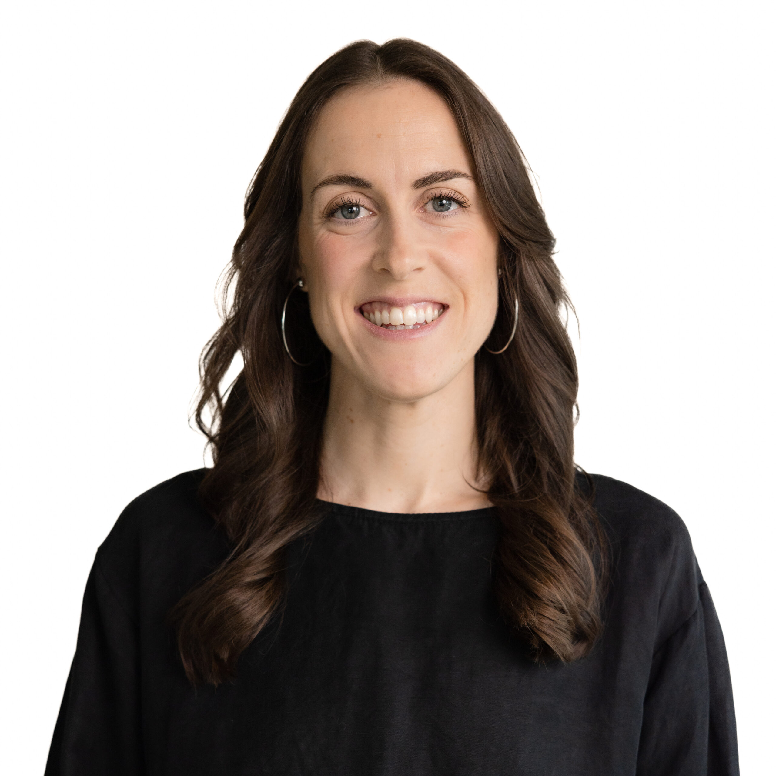 A photos of Brianna against a white background